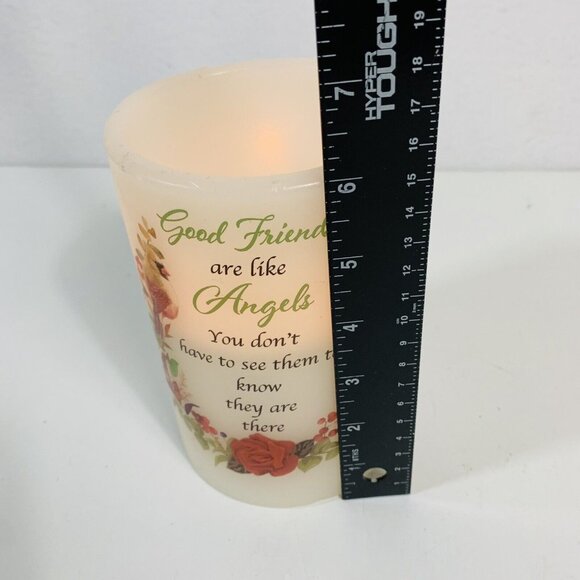 Friend Cardinal Candle Sympathy Flameless Memorial Gifts Flickering Light Poem - Picture 12 of 14